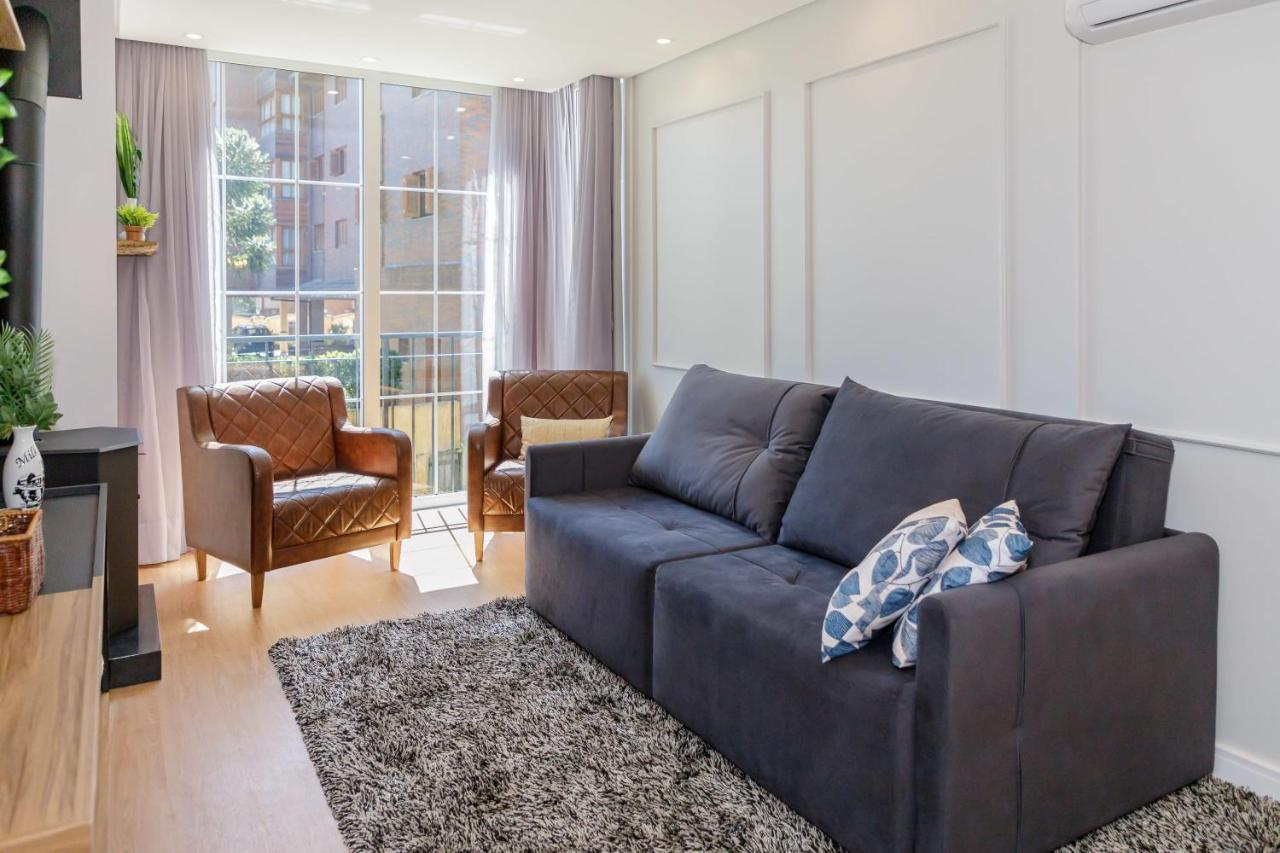 Novo Maravilhoso Apartamento No Centro - Gramado Apartment Екстериор снимка